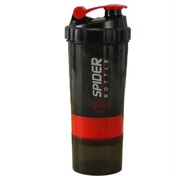 Large capacity shaking bottle for sports (RED)