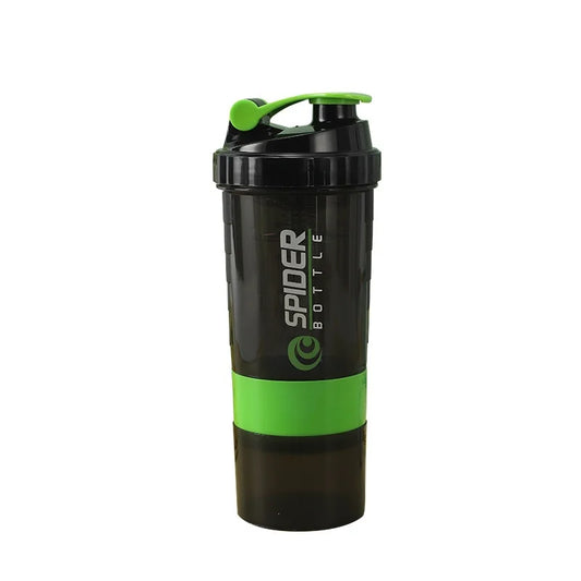 Large capacity shaking bottle for sports (GREEN)