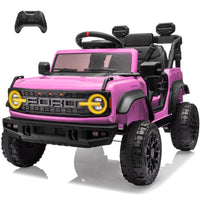 Ford Bronco Raptor 12V Kids Ride-On with Remote